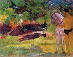 In the Vanilla Grove, Man and Horse. The Rendezvous 1891